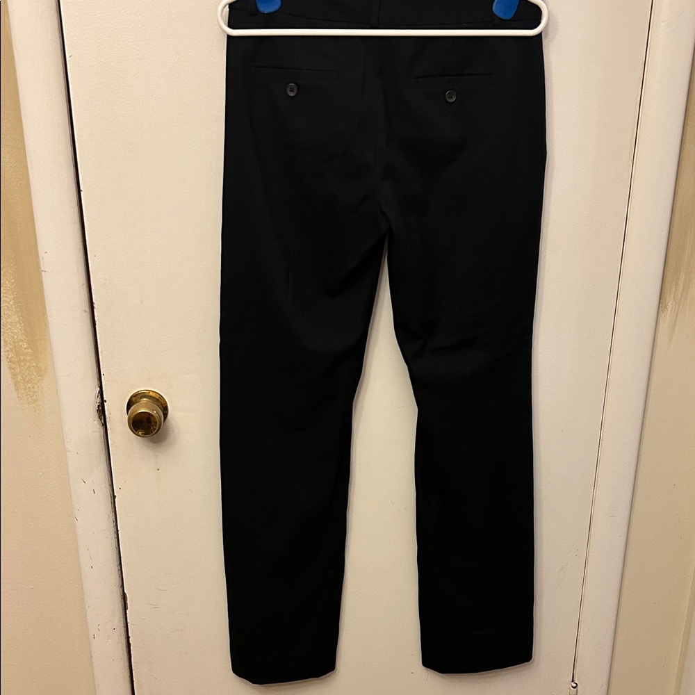 Banana Republic Logan Classic Black Dress Pants Size 4 - Picture 4 of 8
